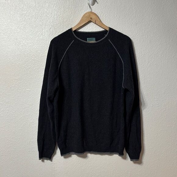 Hammacher Schlemmer Cashmere Crewneck Sweater XL - Picture 1 of 5